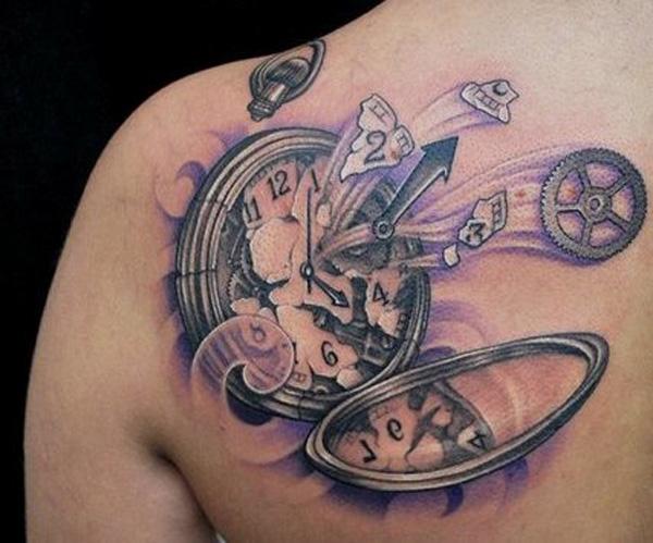100 Awesome Watch Tattoo Designs