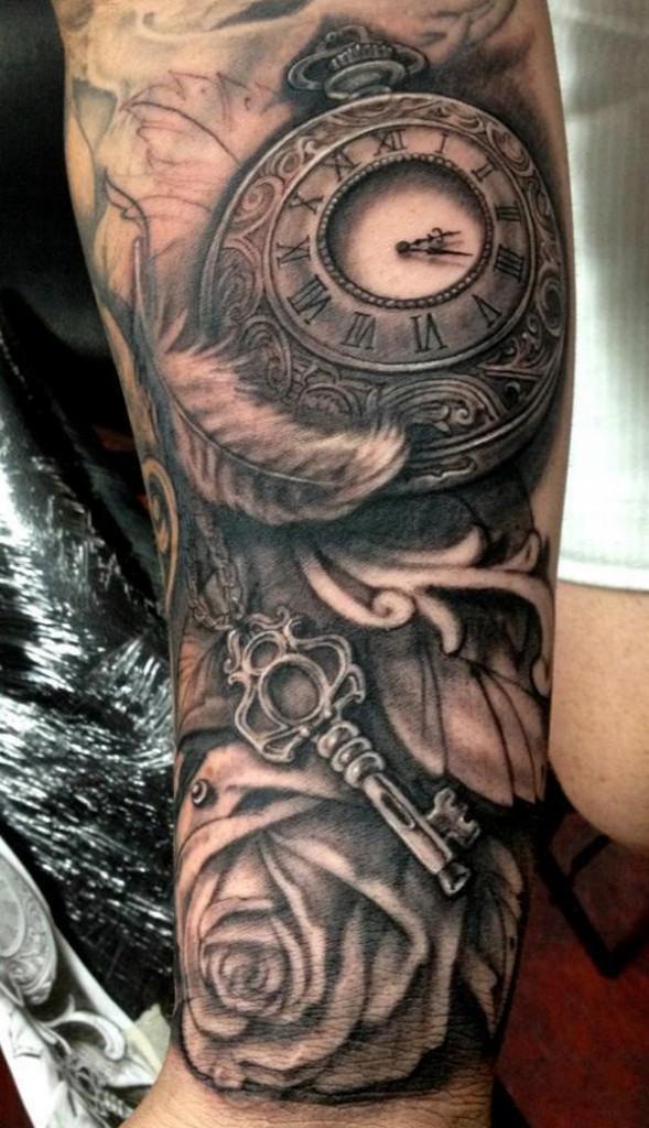 100 Awesome Watch Tattoo Designs