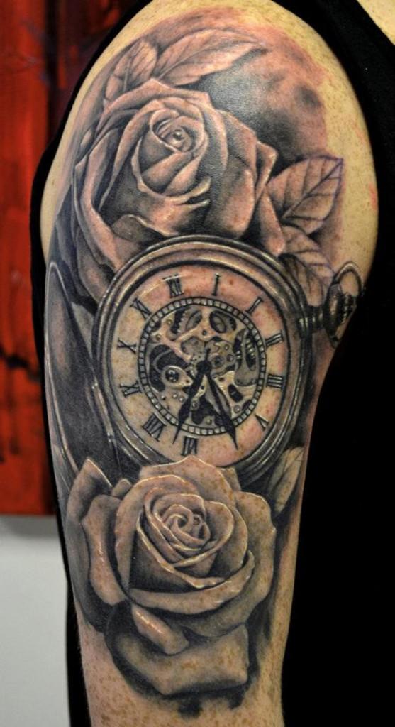 100 Awesome Watch Tattoo Designs