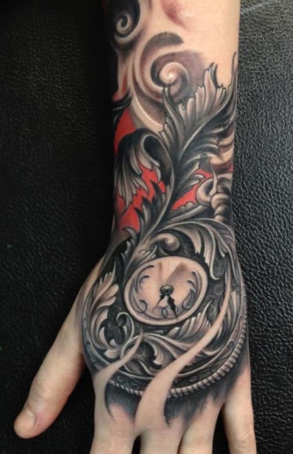 100 Awesome Watch Tattoo Designs