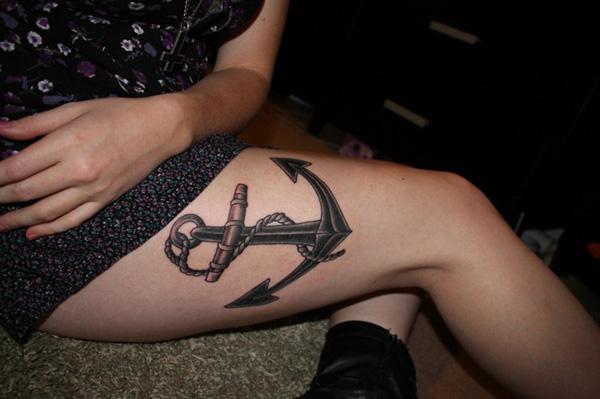 60 Awesome Anchor tattoo Designs