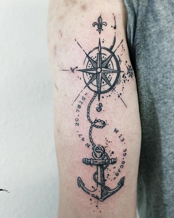 60 Awesome Anchor tattoo Designs