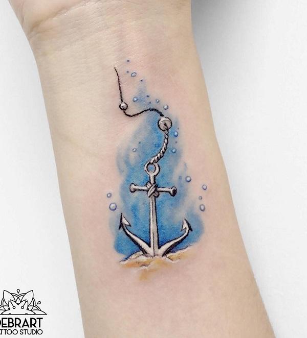 60 Awesome Anchor tattoo Designs