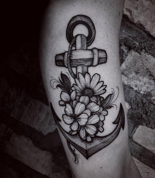60 Awesome Anchor tattoo Designs