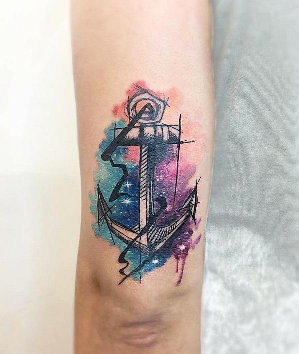 60 Awesome Anchor tattoo Designs