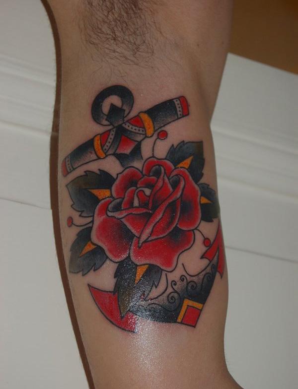 60 Awesome Anchor tattoo Designs