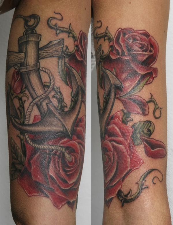 60 Awesome Anchor tattoo Designs