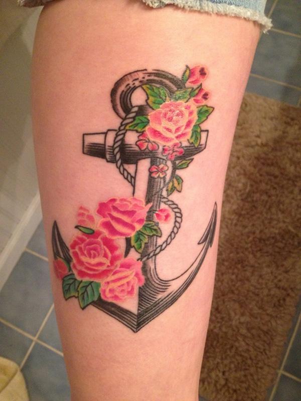 60 Awesome Anchor tattoo Designs