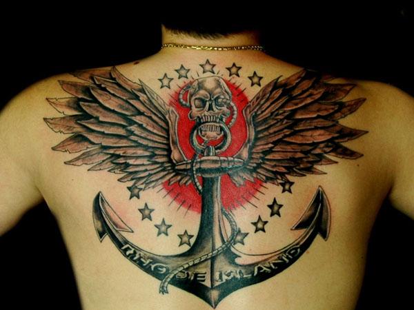 60 Awesome Anchor tattoo Designs