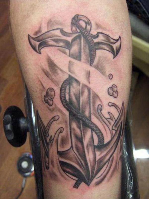 60 Awesome Anchor tattoo Designs