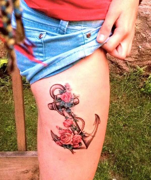 60 Awesome Anchor tattoo Designs