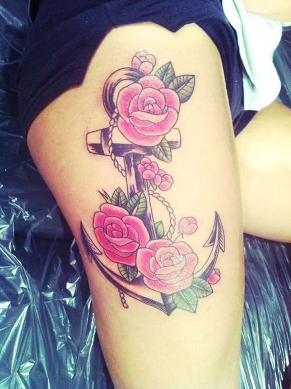 60 Awesome Anchor tattoo Designs