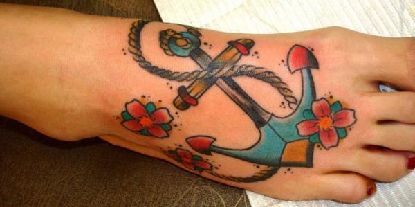 60 Awesome Anchor tattoo Designs