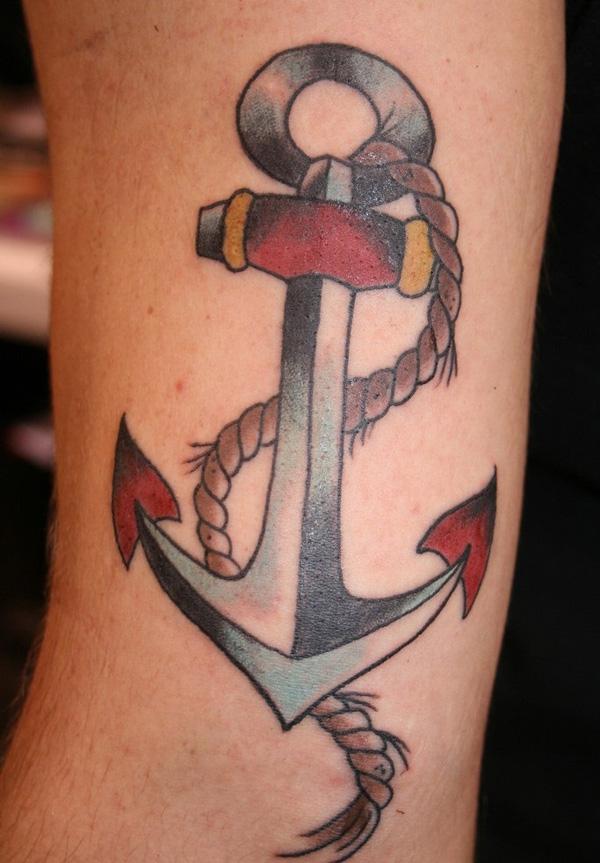 60 Awesome Anchor tattoo Designs