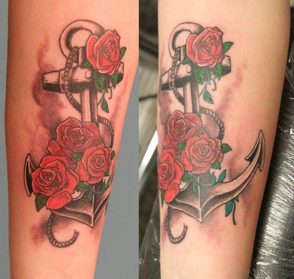 60 Awesome Anchor tattoo Designs