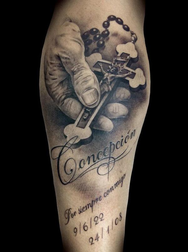 50 Awesome Praying Hands Tattoos
