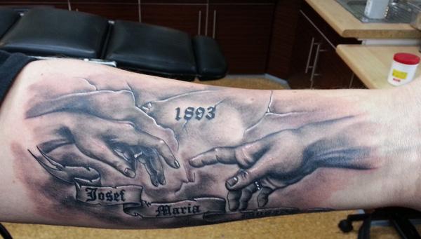 50 Awesome Praying Hands Tattoos