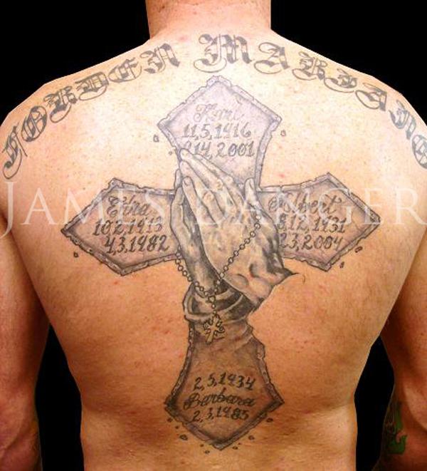 50 Awesome Praying Hands Tattoos