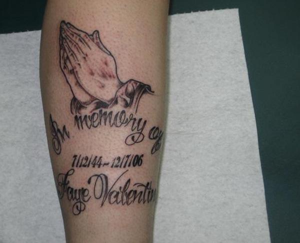 50 Awesome Praying Hands Tattoos