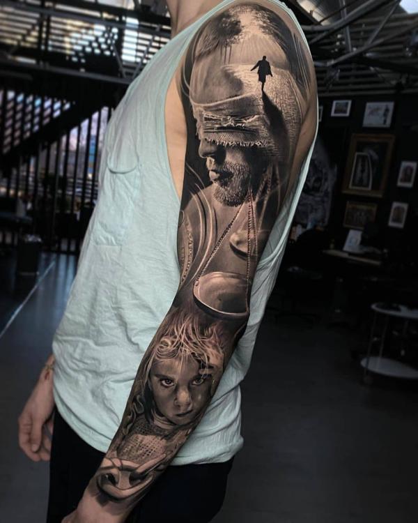 140 Awesome Examples of Full Sleeve Tattoo Ideas
