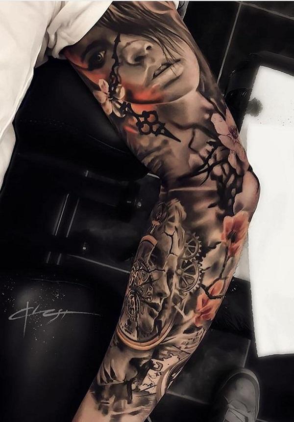 140 Awesome Examples of Full Sleeve Tattoo Ideas