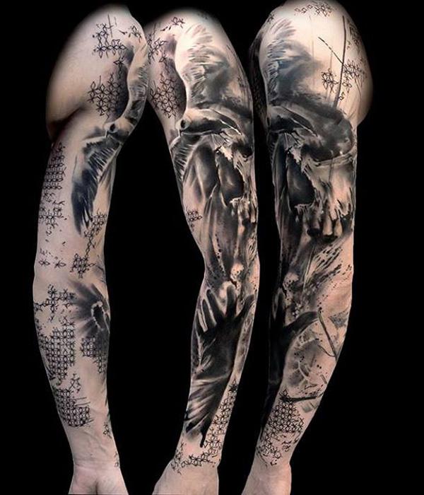 140 Awesome Examples of Full Sleeve Tattoo Ideas