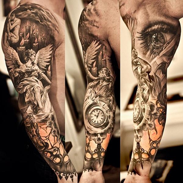 140 Awesome Examples of Full Sleeve Tattoo Ideas