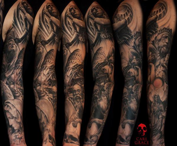 140 Awesome Examples of Full Sleeve Tattoo Ideas
