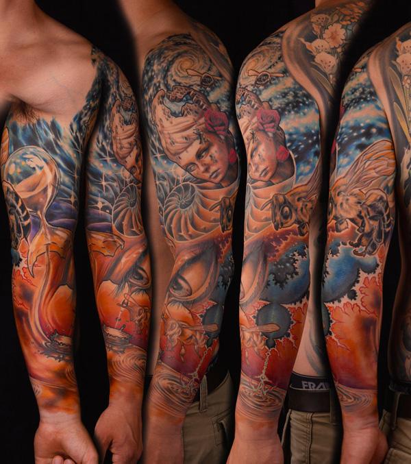 140 Awesome Examples of Full Sleeve Tattoo Ideas