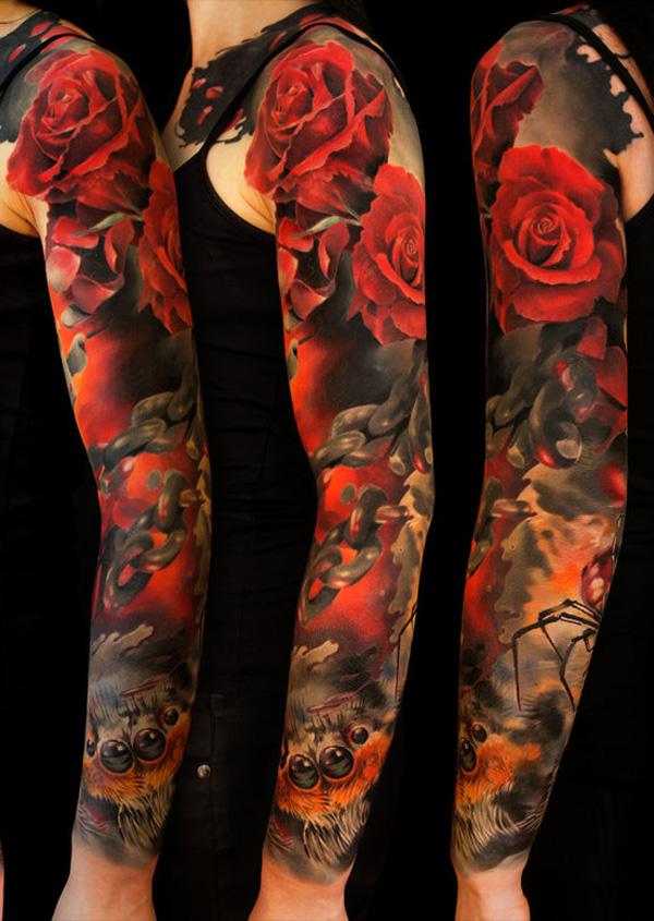 140 Awesome Examples of Full Sleeve Tattoo Ideas