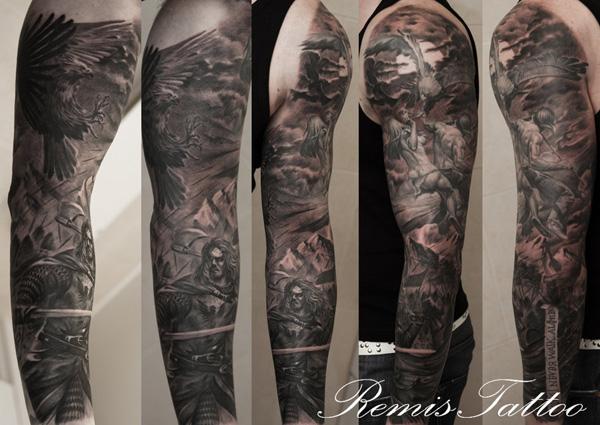 140 Awesome Examples of Full Sleeve Tattoo Ideas