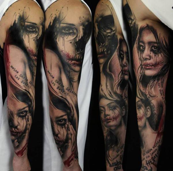 140 Awesome Examples of Full Sleeve Tattoo Ideas