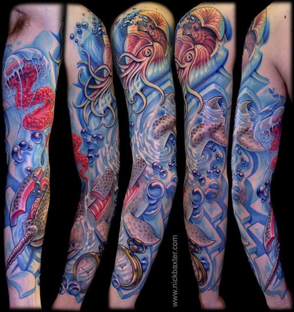 140 Awesome Examples of Full Sleeve Tattoo Ideas