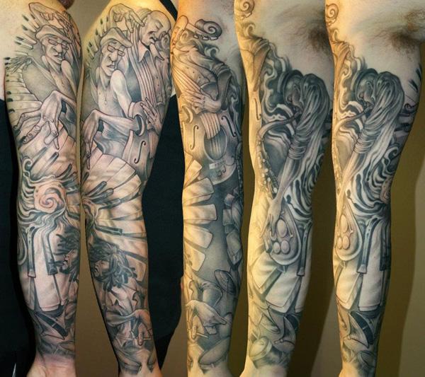 140 Awesome Examples of Full Sleeve Tattoo Ideas