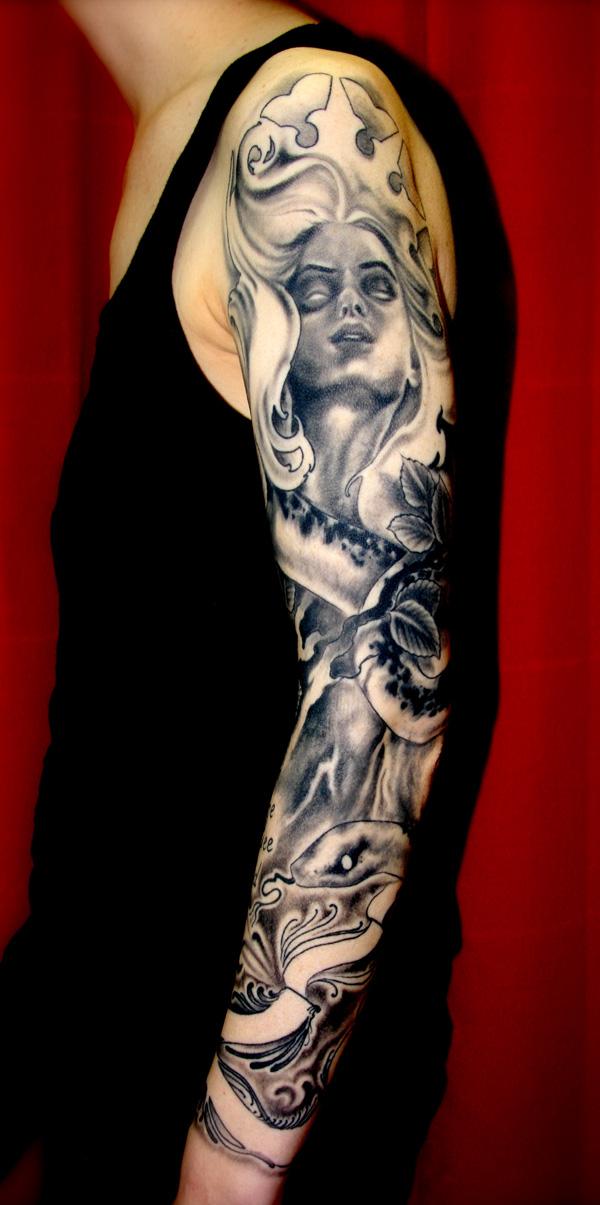 140 Awesome Examples of Full Sleeve Tattoo Ideas