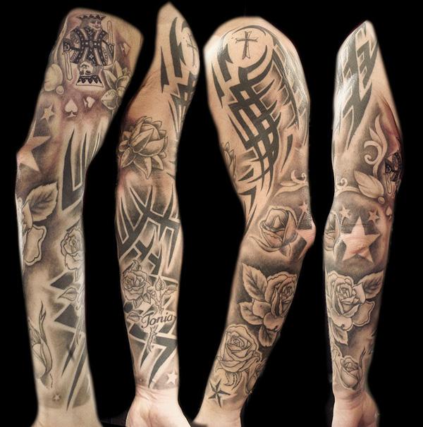 140 Awesome Examples of Full Sleeve Tattoo Ideas