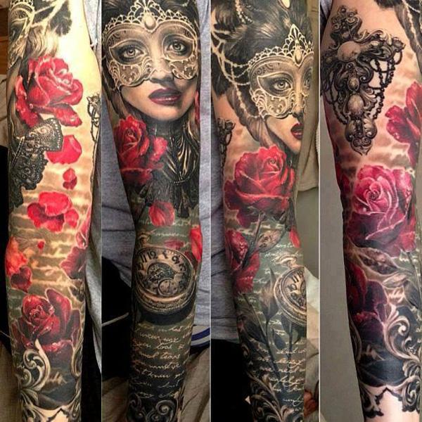 140 Awesome Examples of Full Sleeve Tattoo Ideas