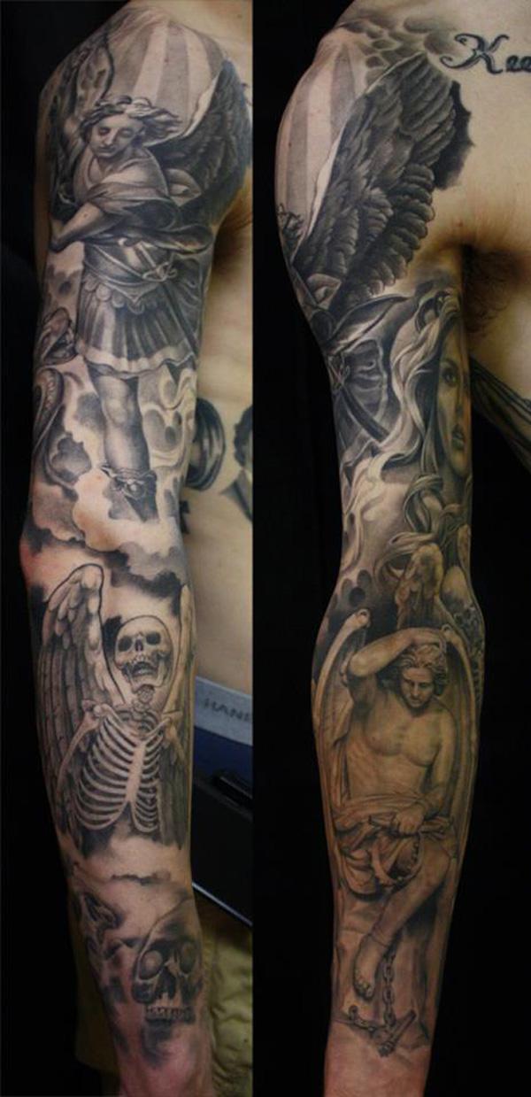 140 Awesome Examples of Full Sleeve Tattoo Ideas