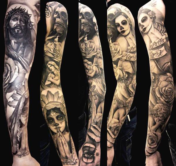 140 Awesome Examples of Full Sleeve Tattoo Ideas