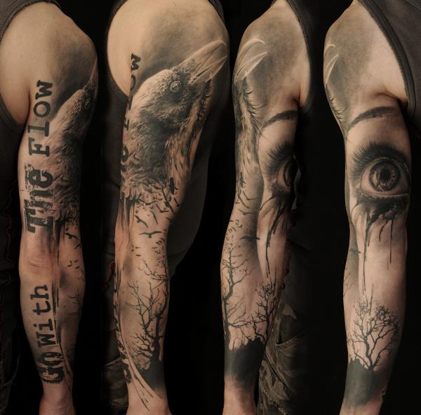140 Awesome Examples of Full Sleeve Tattoo Ideas