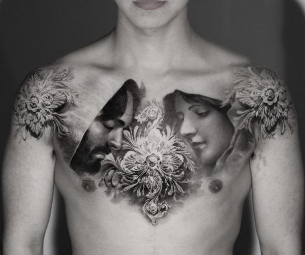 100 Nice and Creative Chest Tattoo Ideas