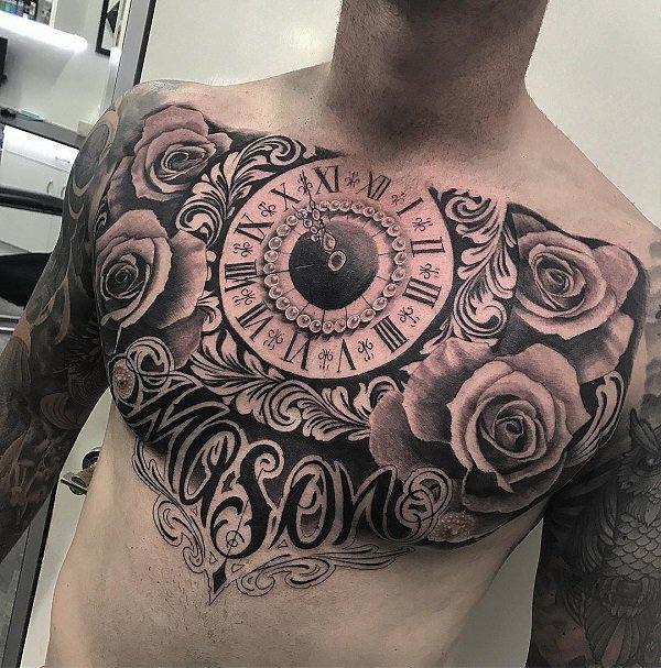 100 Nice and Creative Chest Tattoo Ideas
