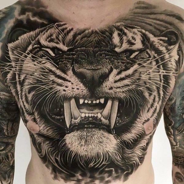 100 Nice and Creative Chest Tattoo Ideas