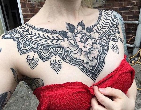 100 Nice and Creative Chest Tattoo Ideas