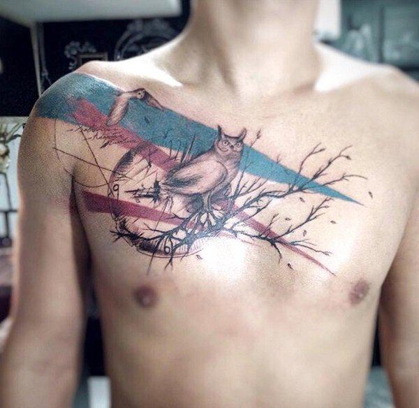 100 Nice and Creative Chest Tattoo Ideas
