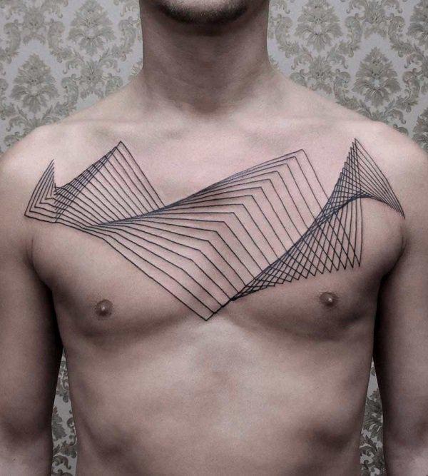 100 Nice and Creative Chest Tattoo Ideas