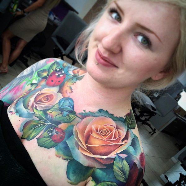 100 Nice and Creative Chest Tattoo Ideas