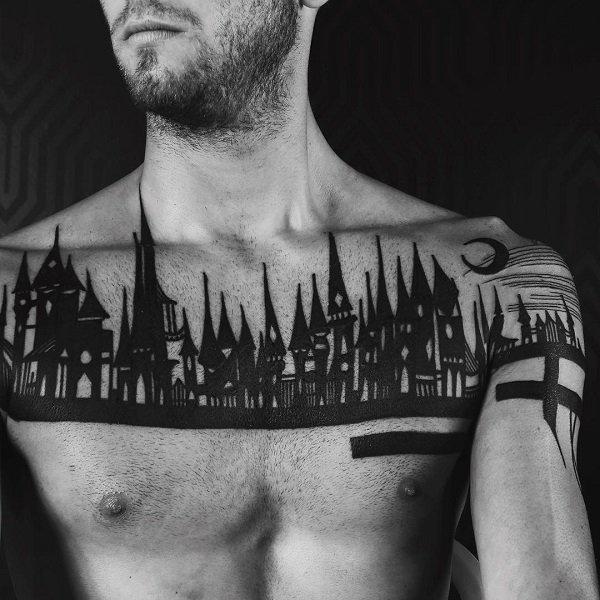 100 Nice and Creative Chest Tattoo Ideas