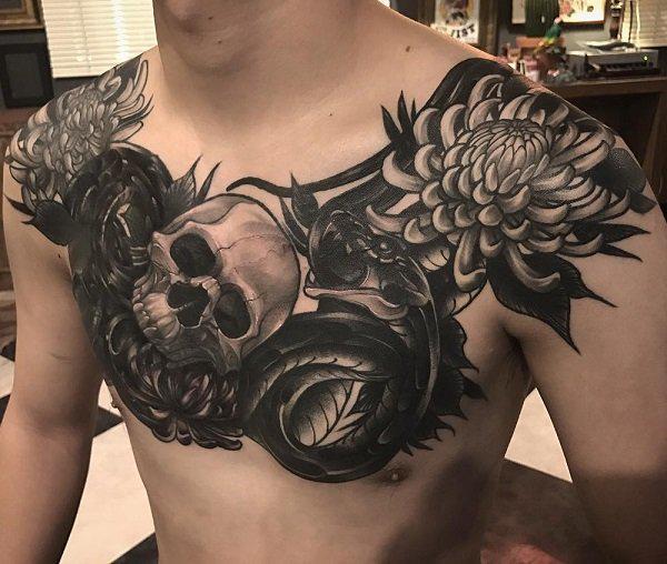 100 Nice and Creative Chest Tattoo Ideas
