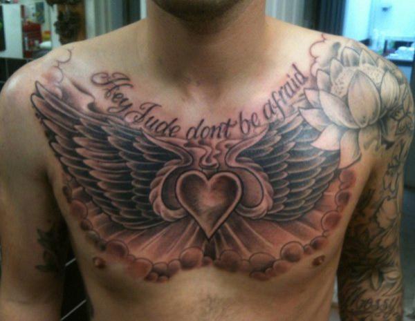100 Nice and Creative Chest Tattoo Ideas
